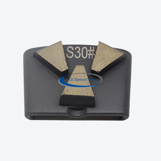 Three Segments Diamond Tool for HTC or Husqvarna Grinders