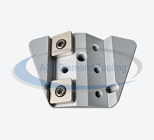Trapezoid Double Segment Carbide Scraper for Coating Removal