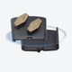 Two Segments Diamond Tool for HTC&Husqvarna Grinders