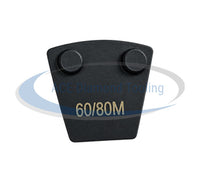 HD Style Single Drop Grinding Shoes Compatible with Werkmaster Grinders Segment size: 33*25*12mm
