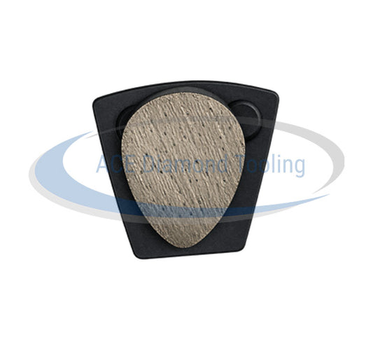 HD Style Single Drop Grinding Shoes Compatible with Werkmaster Grinders Segment size: 33*25*12mm