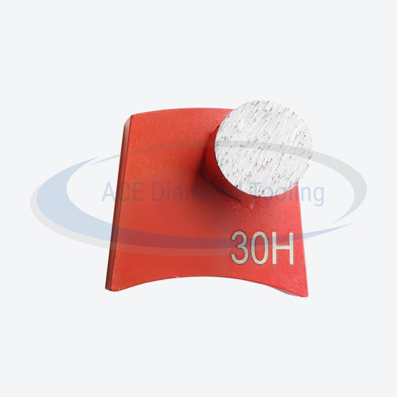 Single Button Diamond Tooling for Onfloor Grinders